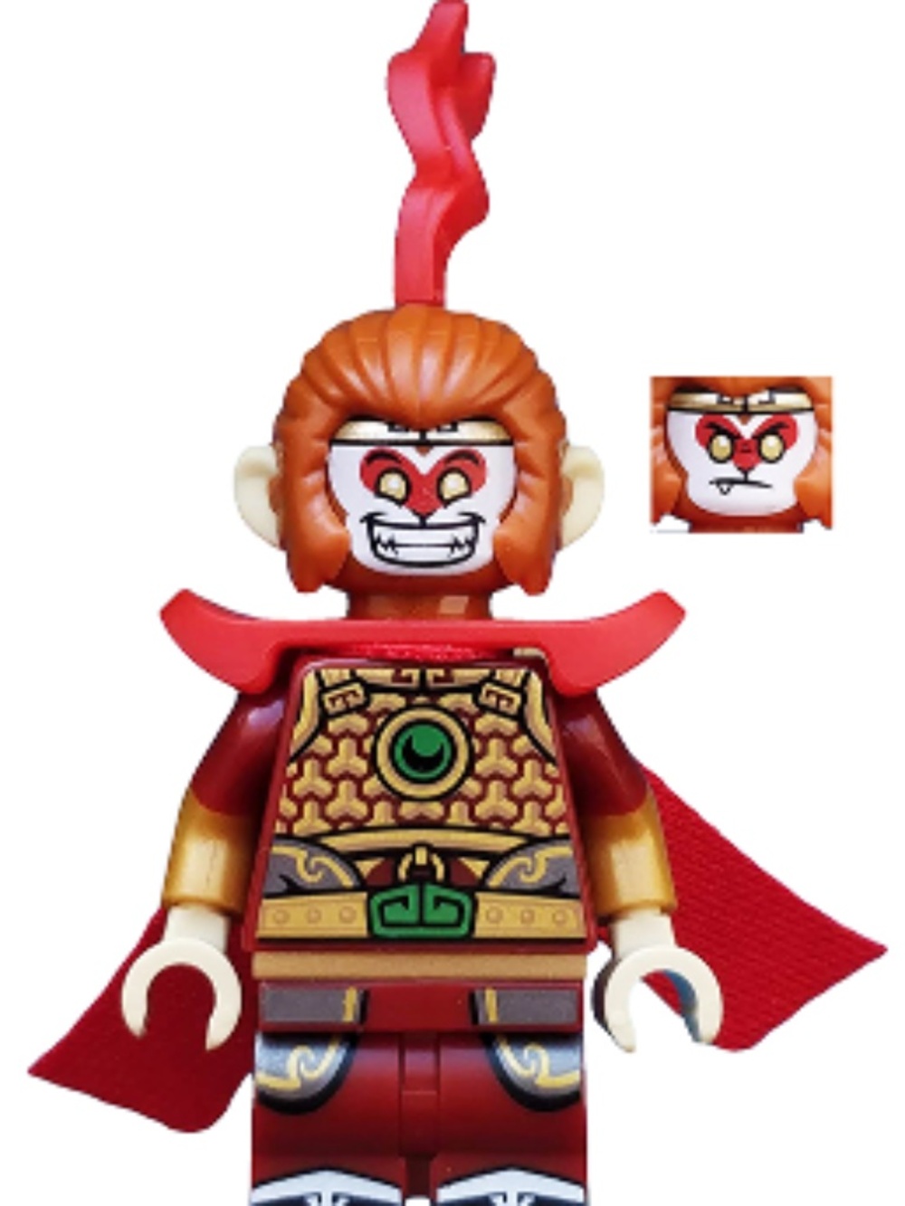 LEGO SERIES 19 "Monkie King" col344 With stand, pamphlet & accessories.